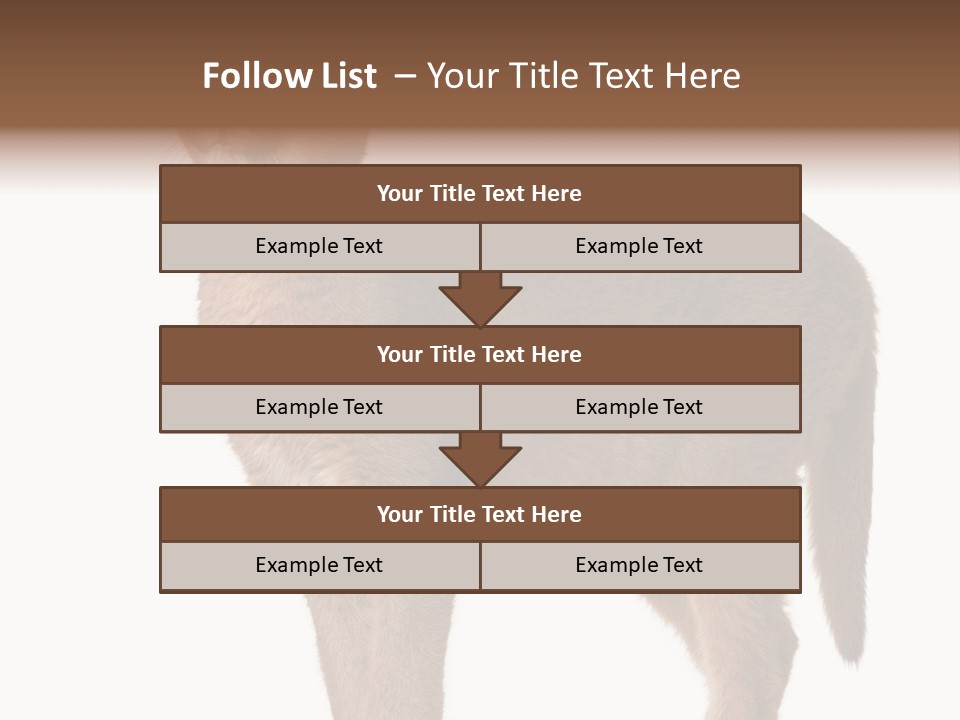 Looking Lynx Cat Ears PowerPoint Template