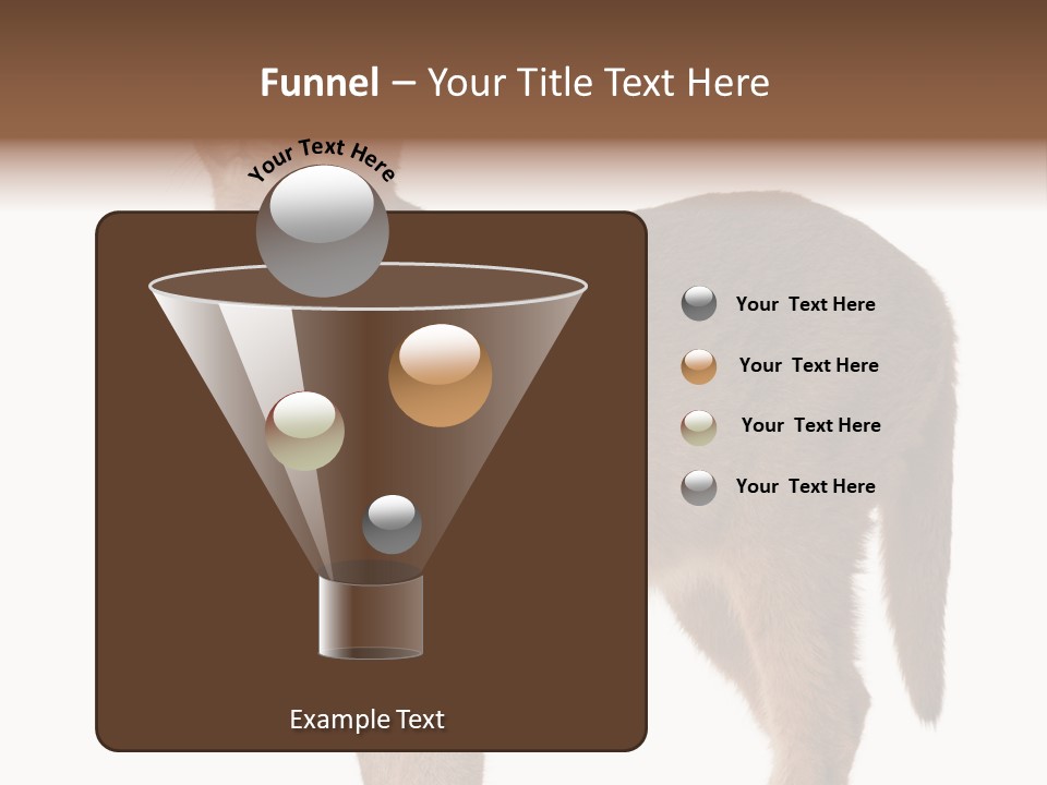 Looking Lynx Cat Ears PowerPoint Template