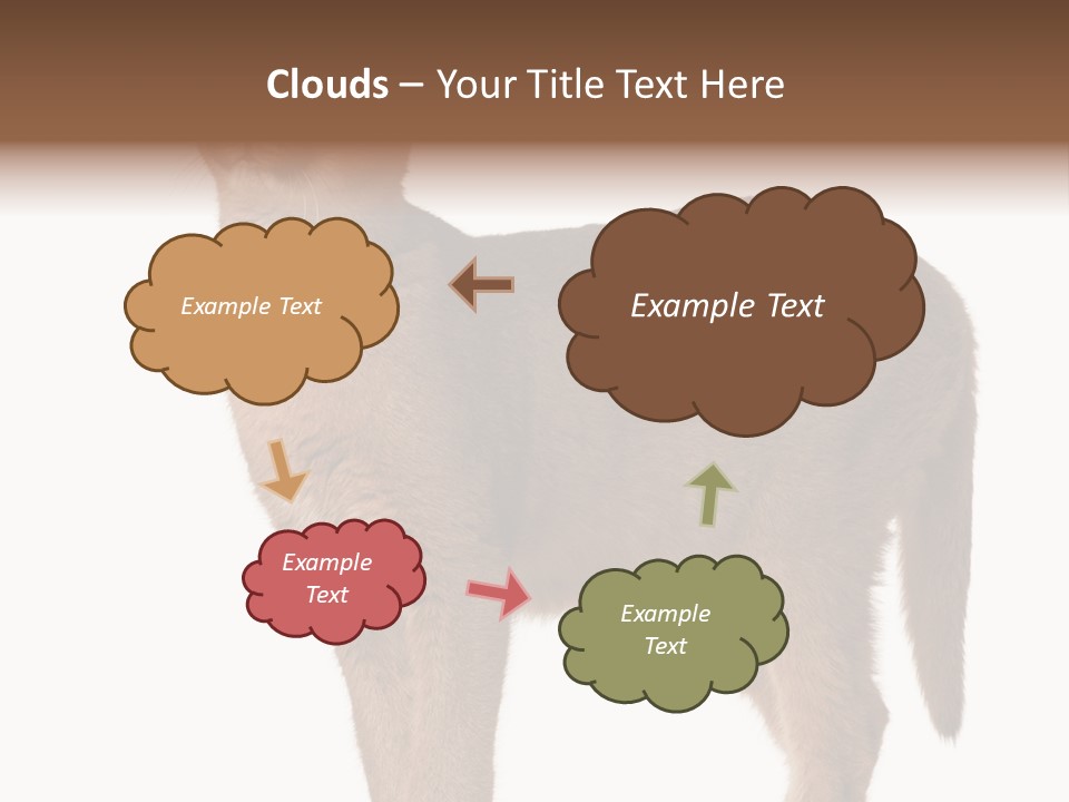 Looking Lynx Cat Ears PowerPoint Template