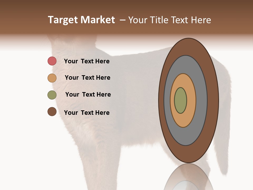 Looking Lynx Cat Ears PowerPoint Template