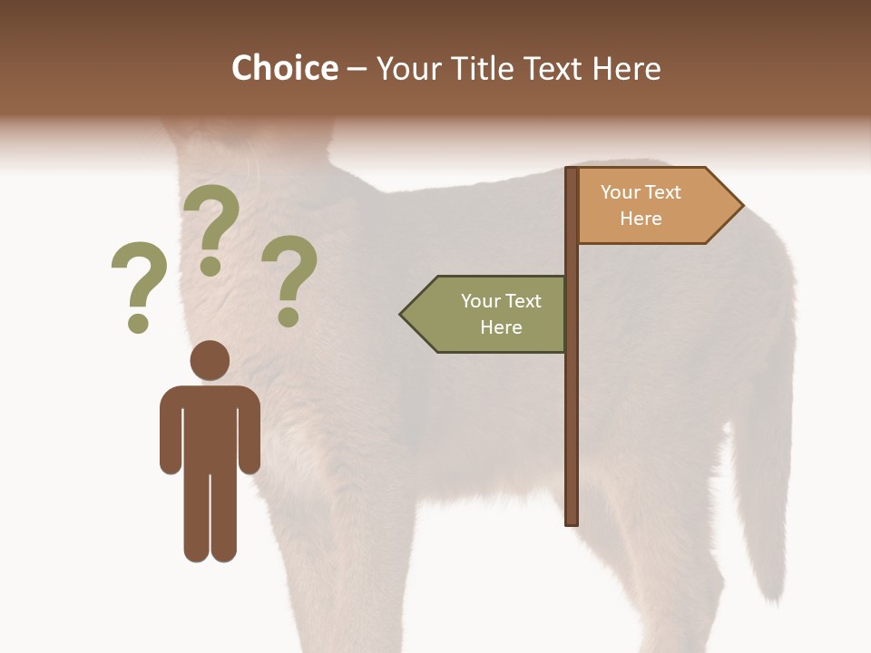 Looking Lynx Cat Ears PowerPoint Template