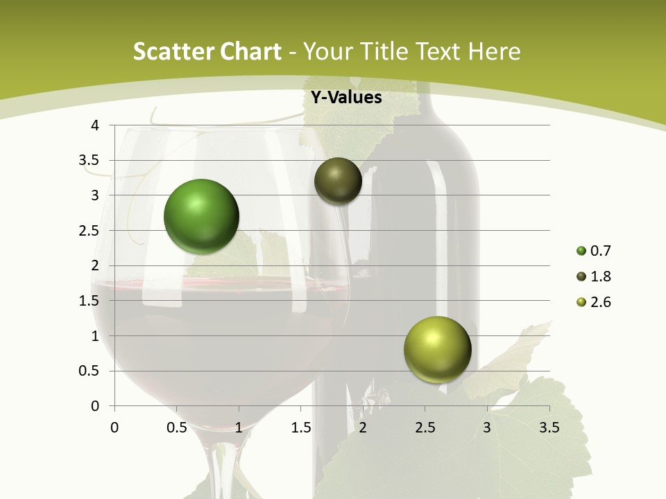 Green Alcohol Vine PowerPoint Template