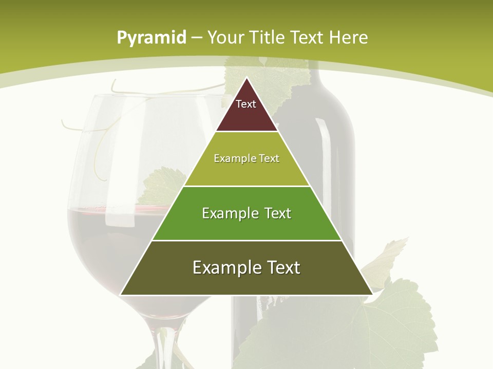 Green Alcohol Vine PowerPoint Template
