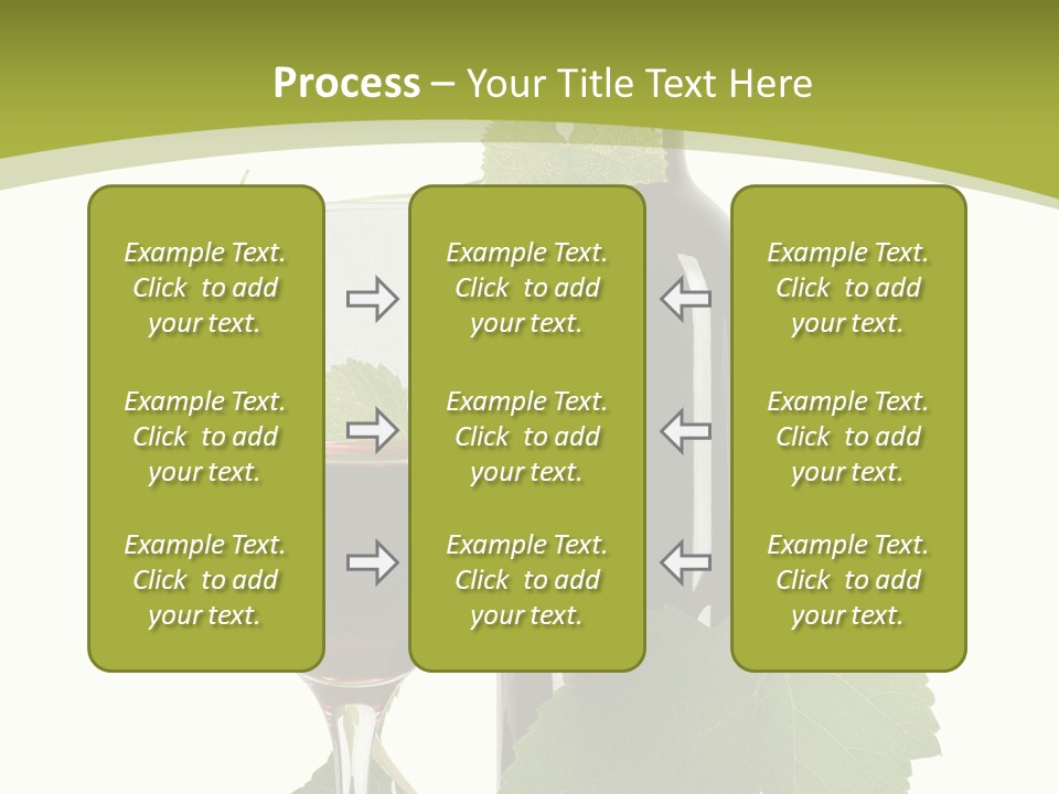 Green Alcohol Vine PowerPoint Template