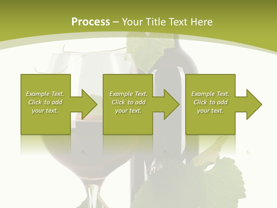 Green Alcohol Vine PowerPoint Template