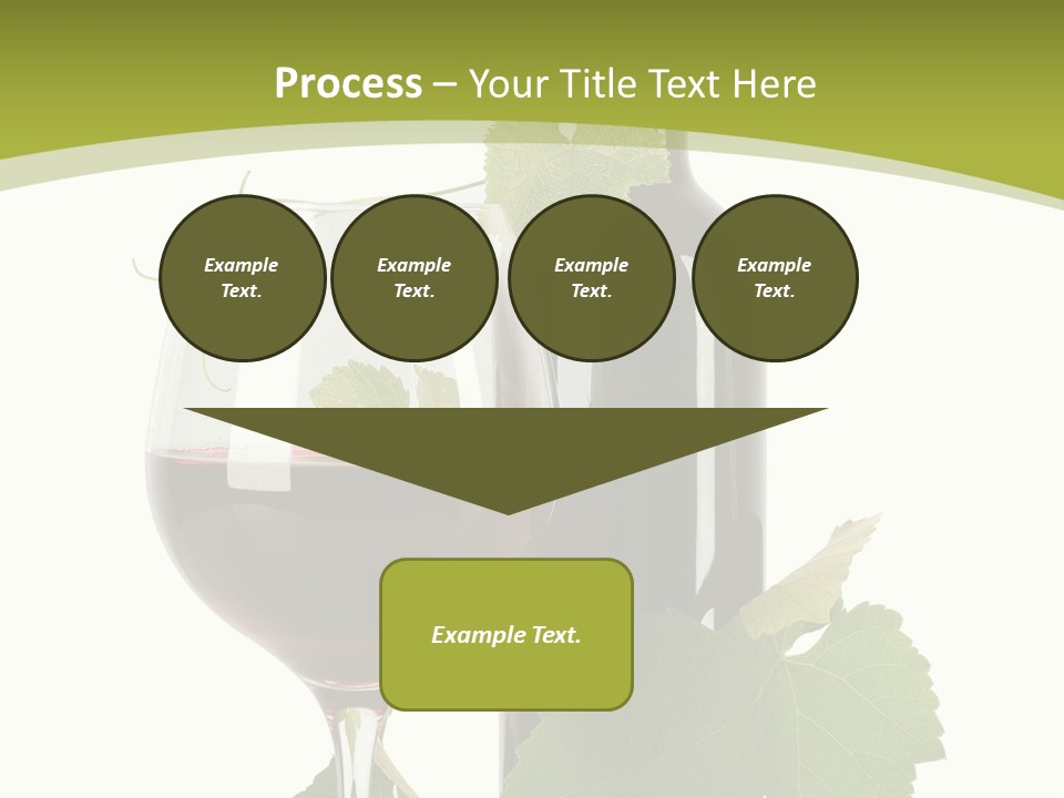 Green Alcohol Vine PowerPoint Template