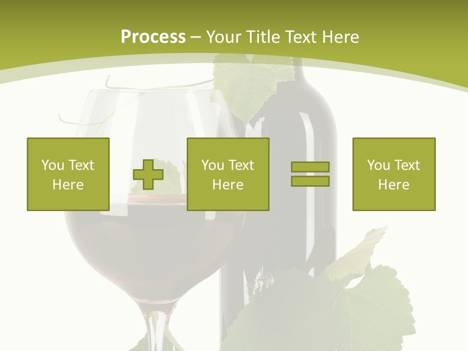 Green Alcohol Vine PowerPoint Template