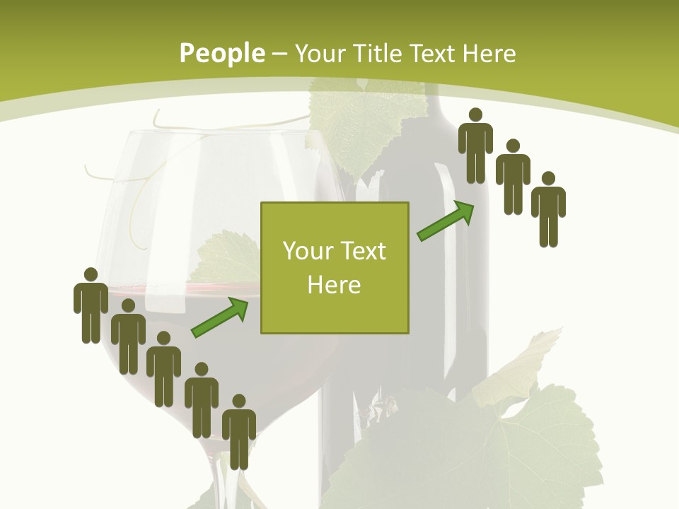 Green Alcohol Vine PowerPoint Template