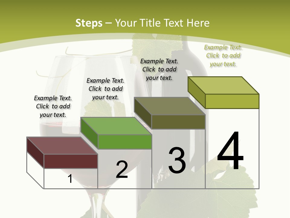 Green Alcohol Vine PowerPoint Template