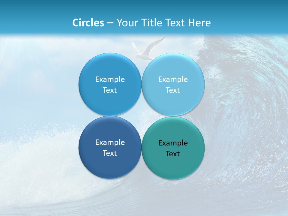 Paradise Tropical Water PowerPoint Template