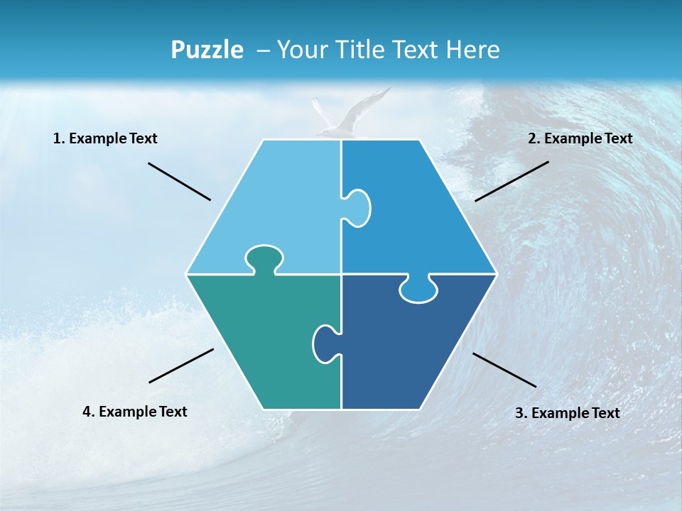 Paradise Tropical Water PowerPoint Template