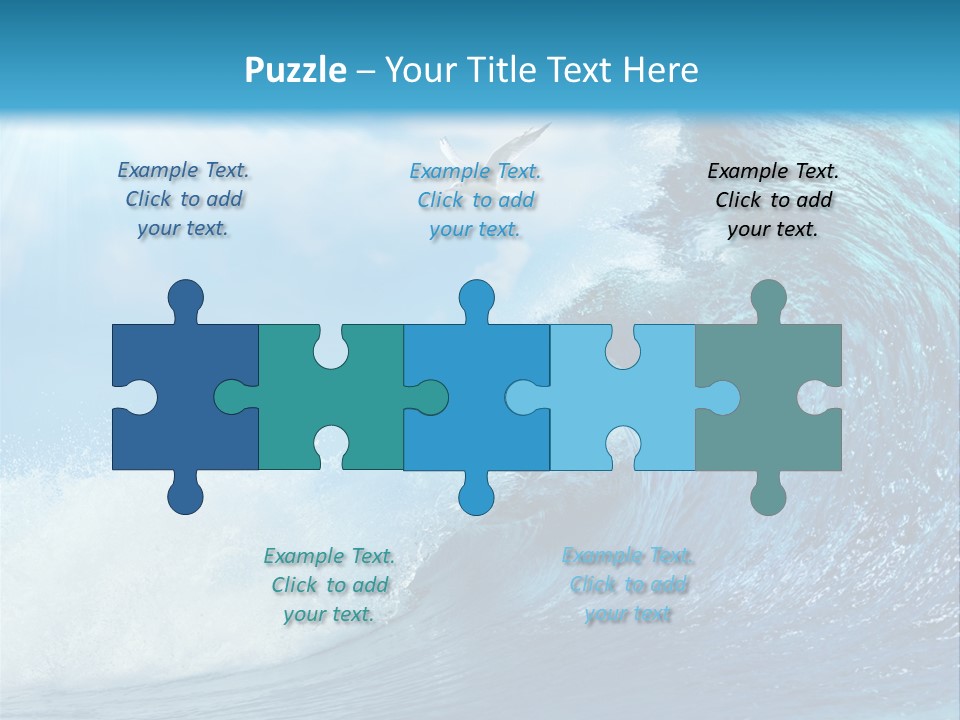 Paradise Tropical Water PowerPoint Template