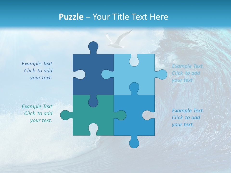 Paradise Tropical Water PowerPoint Template