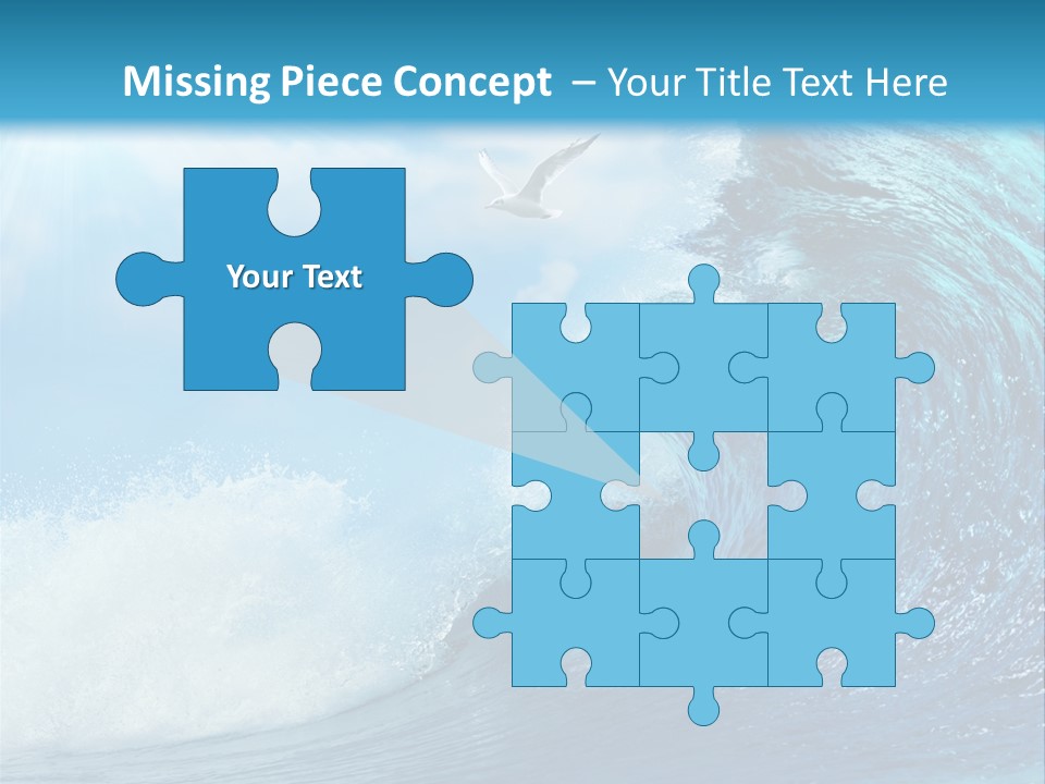 Paradise Tropical Water PowerPoint Template