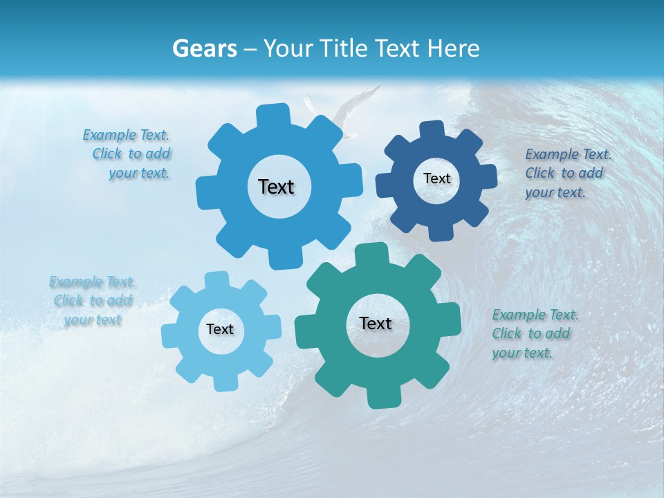 Paradise Tropical Water PowerPoint Template