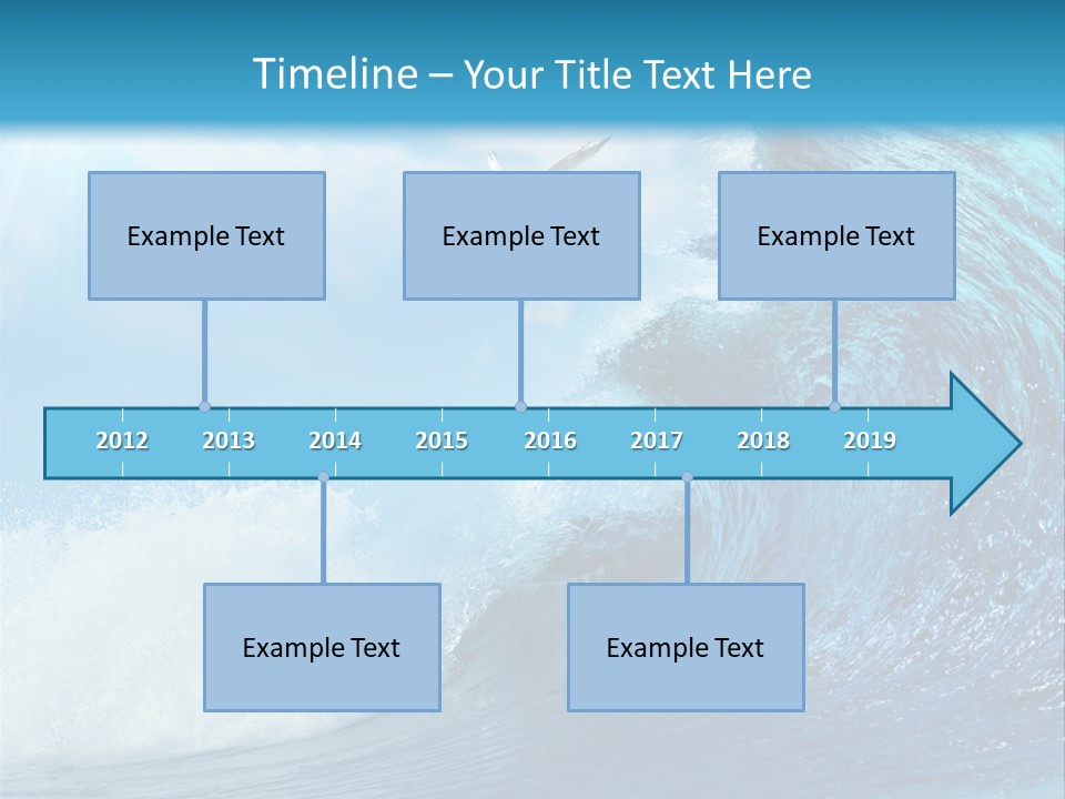Paradise Tropical Water PowerPoint Template