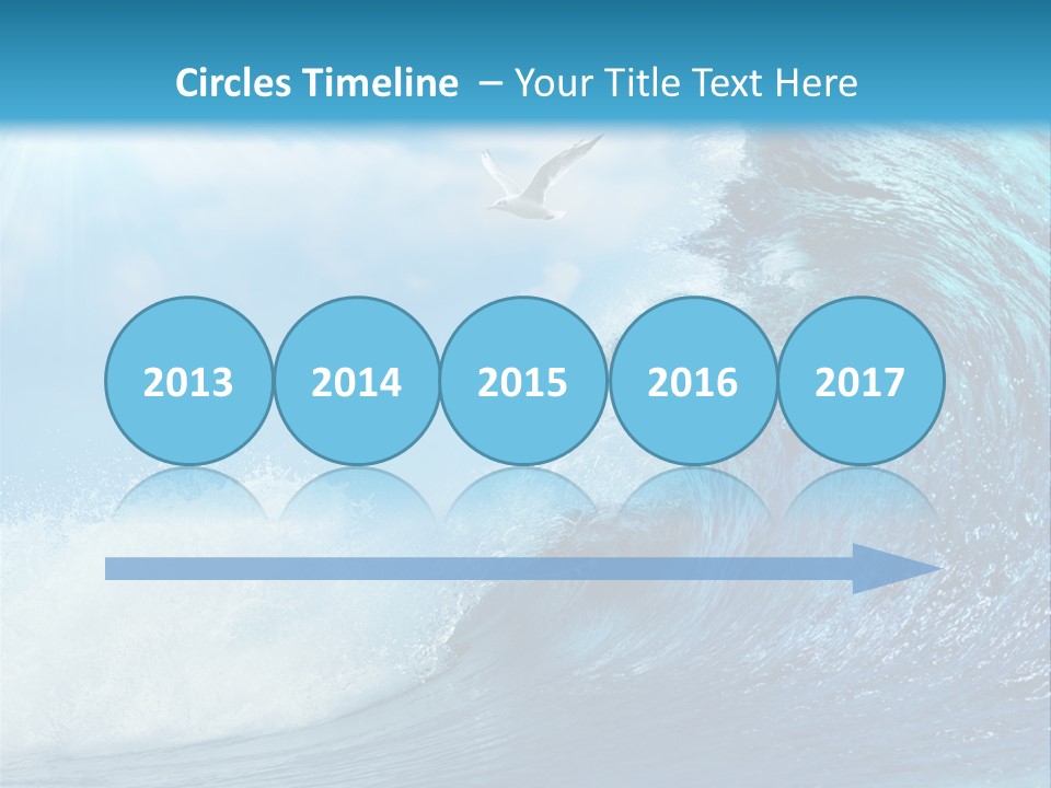 Paradise Tropical Water PowerPoint Template