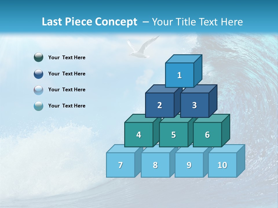 Paradise Tropical Water PowerPoint Template