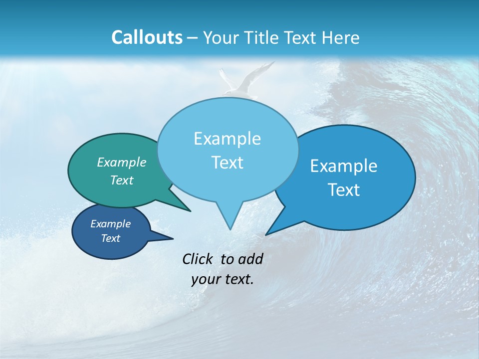 Paradise Tropical Water PowerPoint Template