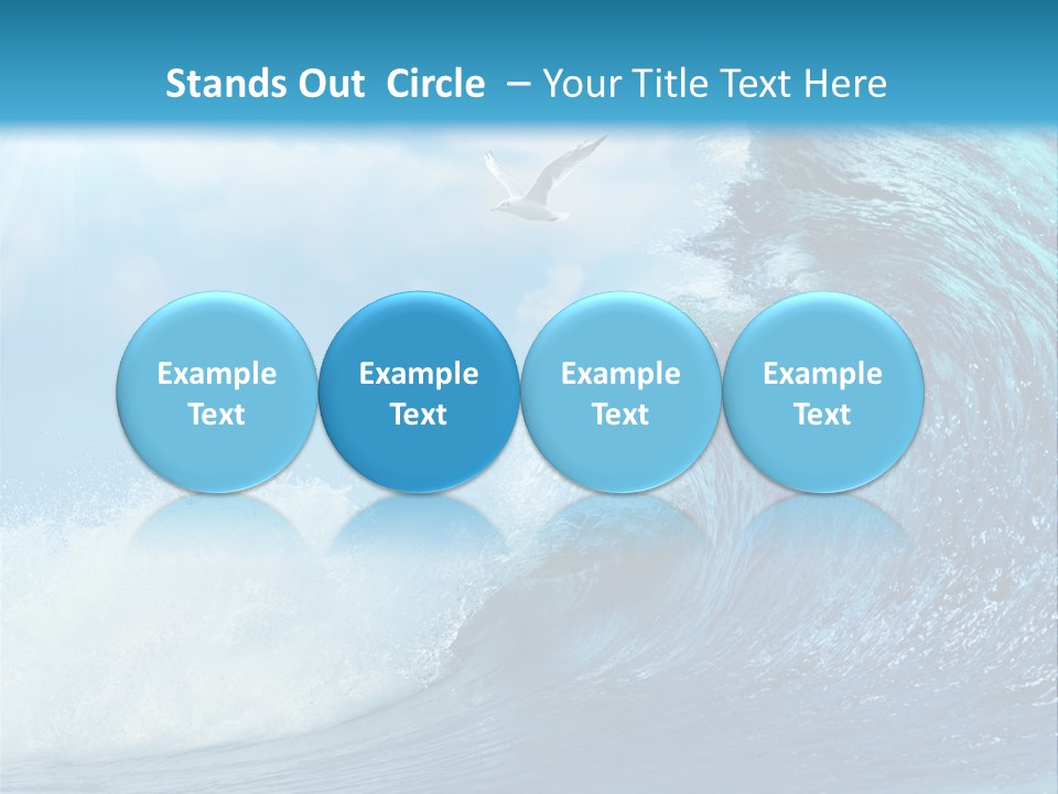 Paradise Tropical Water PowerPoint Template