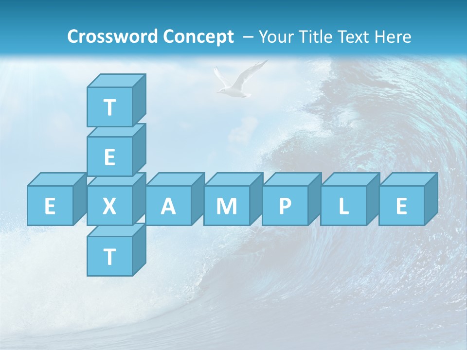 Paradise Tropical Water PowerPoint Template