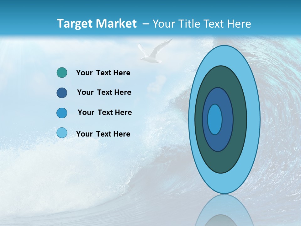 Paradise Tropical Water PowerPoint Template