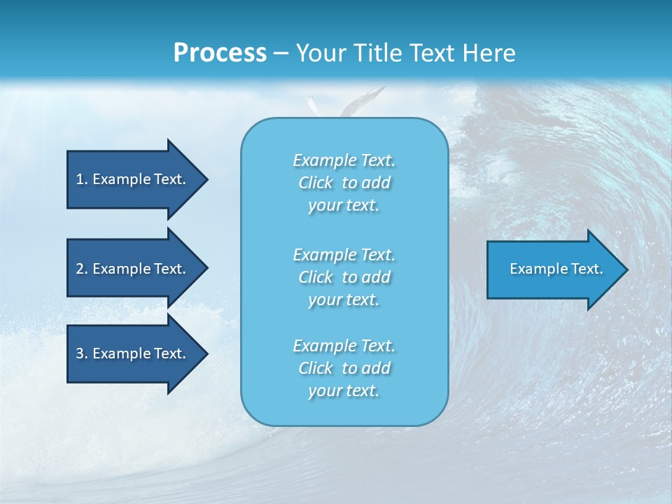 Paradise Tropical Water PowerPoint Template