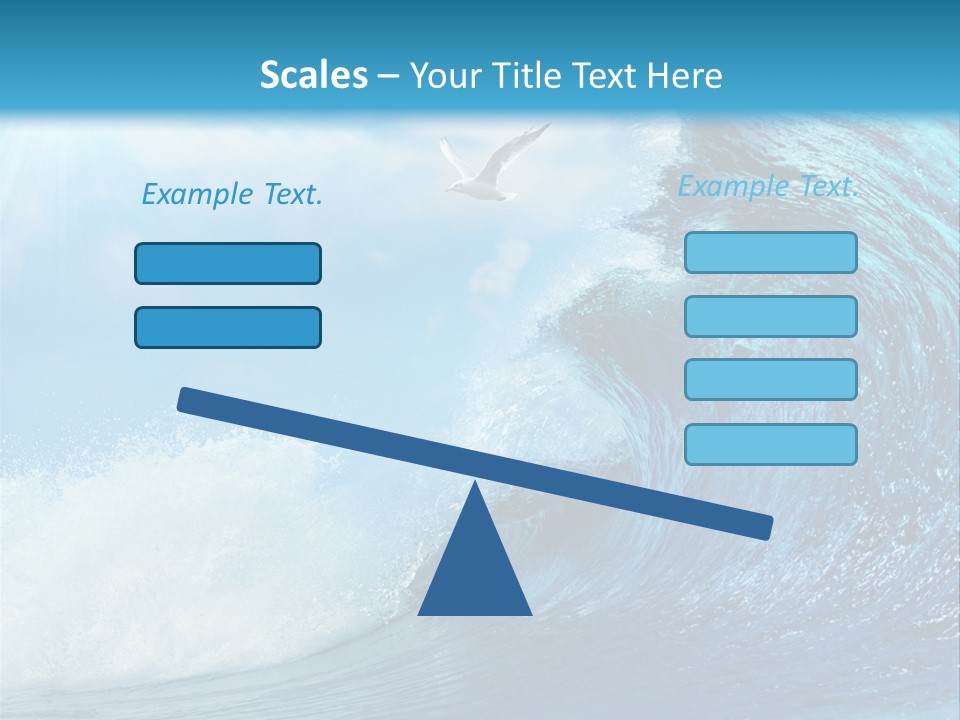 Paradise Tropical Water PowerPoint Template