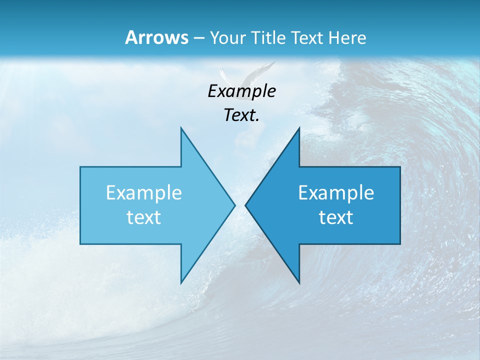 Paradise Tropical Water PowerPoint Template