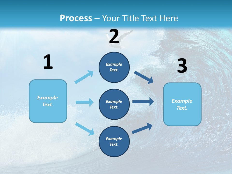 Paradise Tropical Water PowerPoint Template