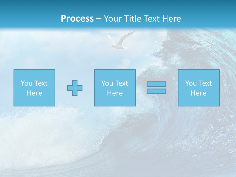 Paradise Tropical Water PowerPoint Template