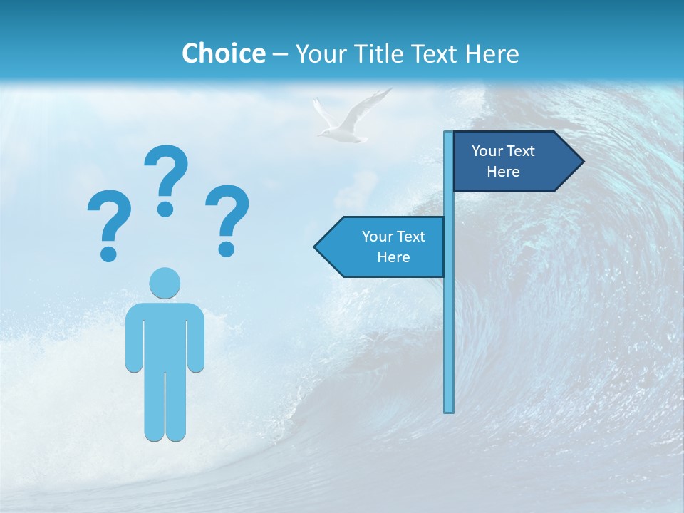 Paradise Tropical Water PowerPoint Template