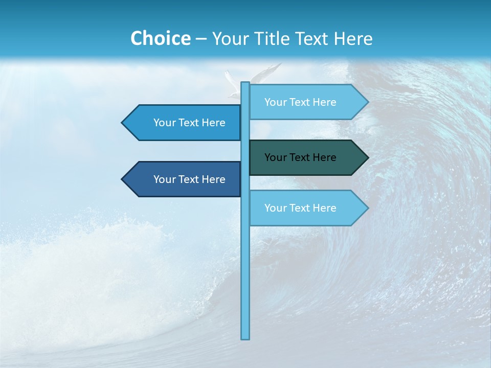 Paradise Tropical Water PowerPoint Template