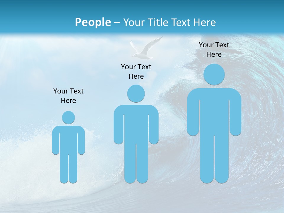 Paradise Tropical Water PowerPoint Template