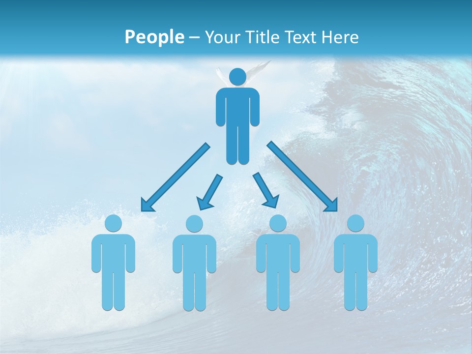 Paradise Tropical Water PowerPoint Template