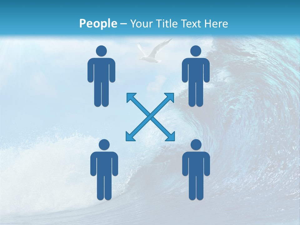 Paradise Tropical Water PowerPoint Template