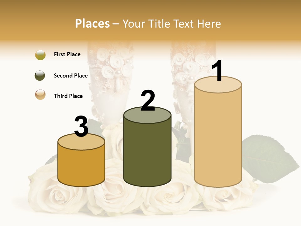 Wedding Closeup Wine PowerPoint Template