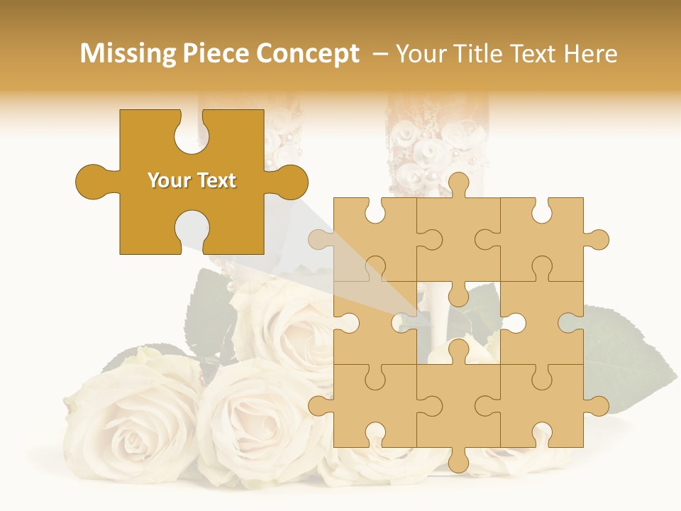 Wedding Closeup Wine PowerPoint Template