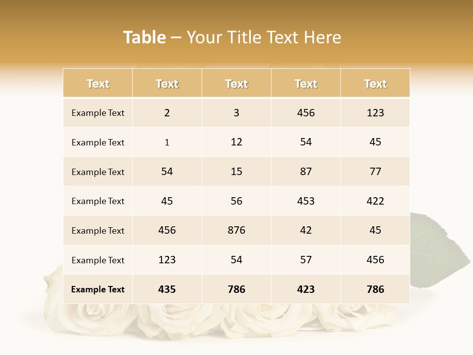 Wedding Closeup Wine PowerPoint Template