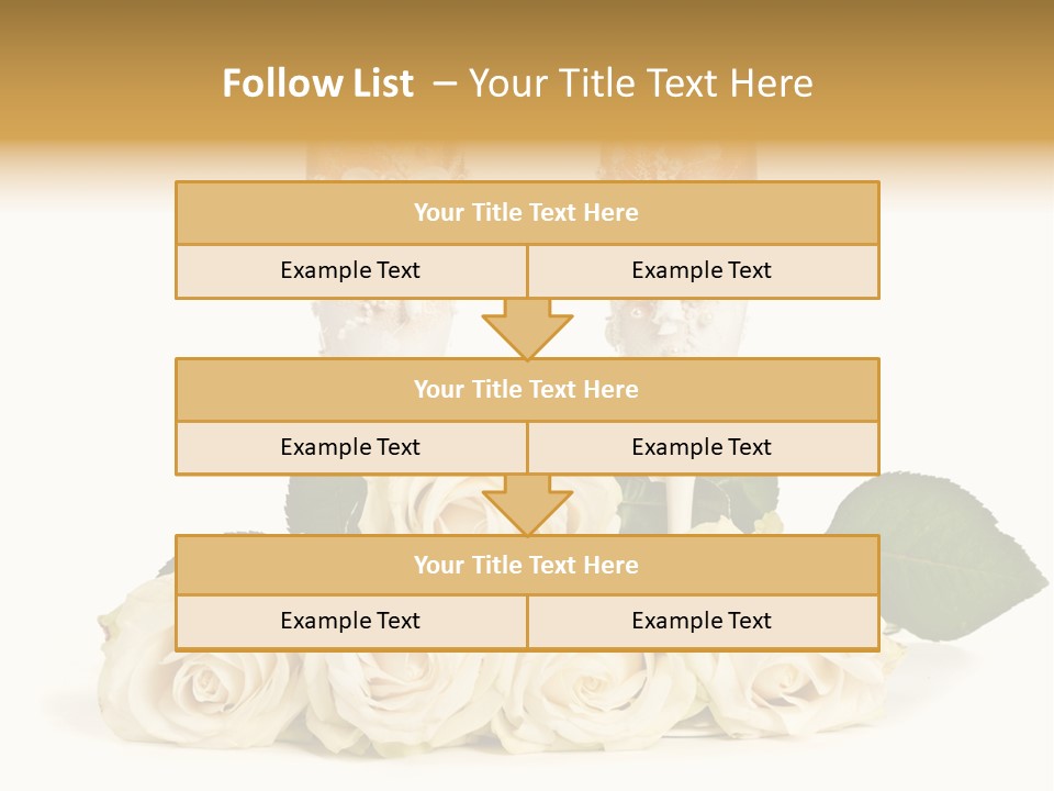 Wedding Closeup Wine PowerPoint Template