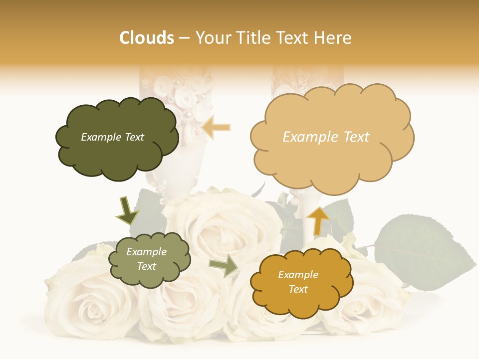 Wedding Closeup Wine PowerPoint Template