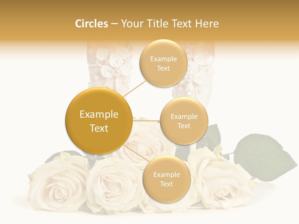 Wedding Closeup Wine PowerPoint Template