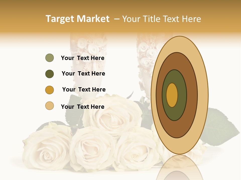 Wedding Closeup Wine PowerPoint Template