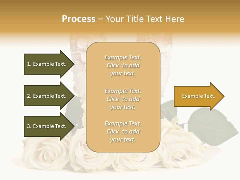 Wedding Closeup Wine PowerPoint Template