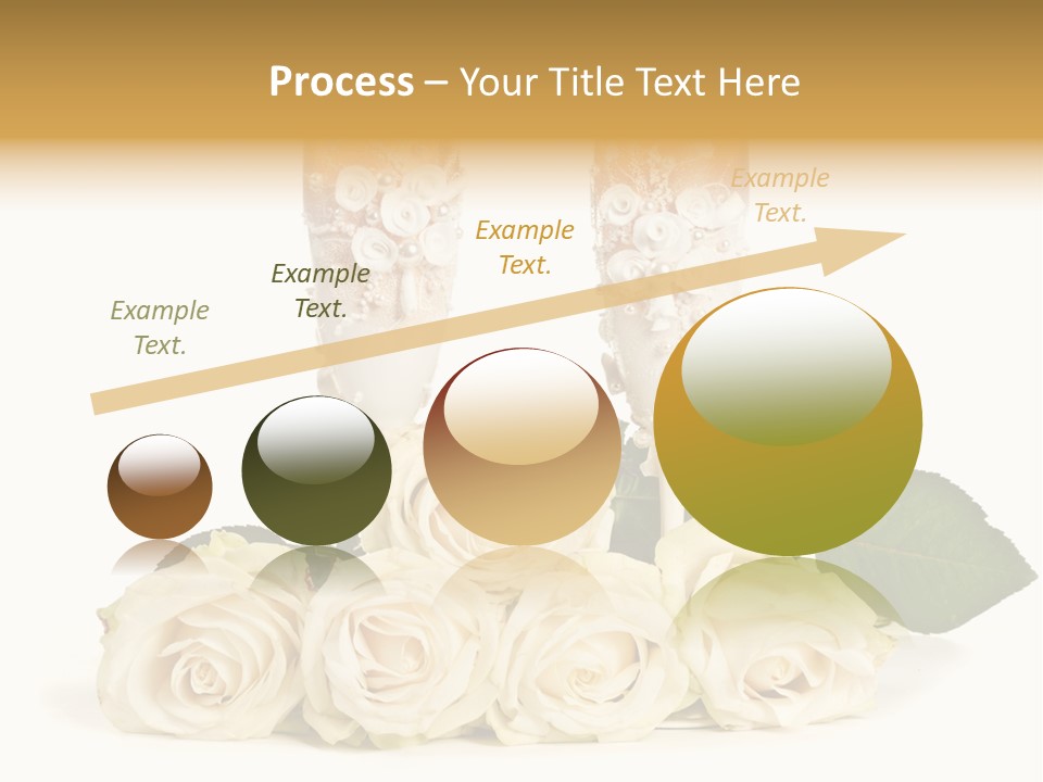 Wedding Closeup Wine PowerPoint Template