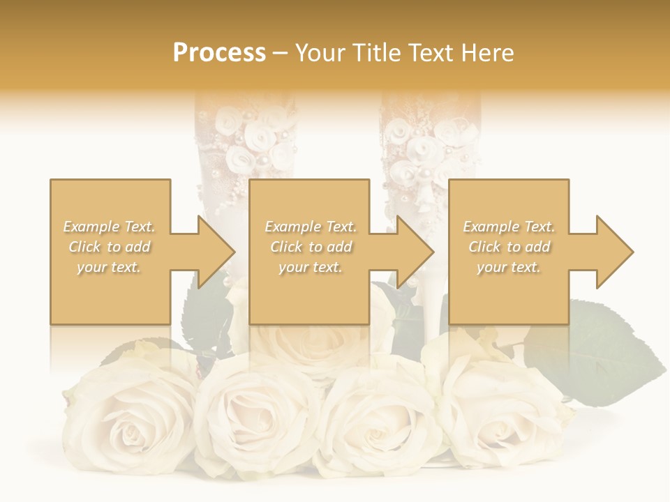 Wedding Closeup Wine PowerPoint Template