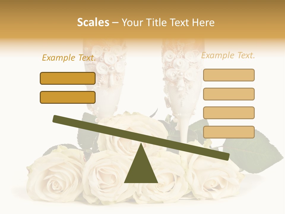 Wedding Closeup Wine PowerPoint Template