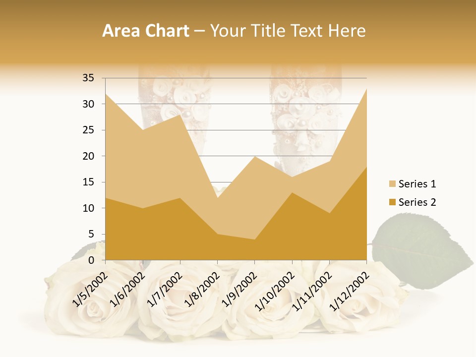 Wedding Closeup Wine PowerPoint Template