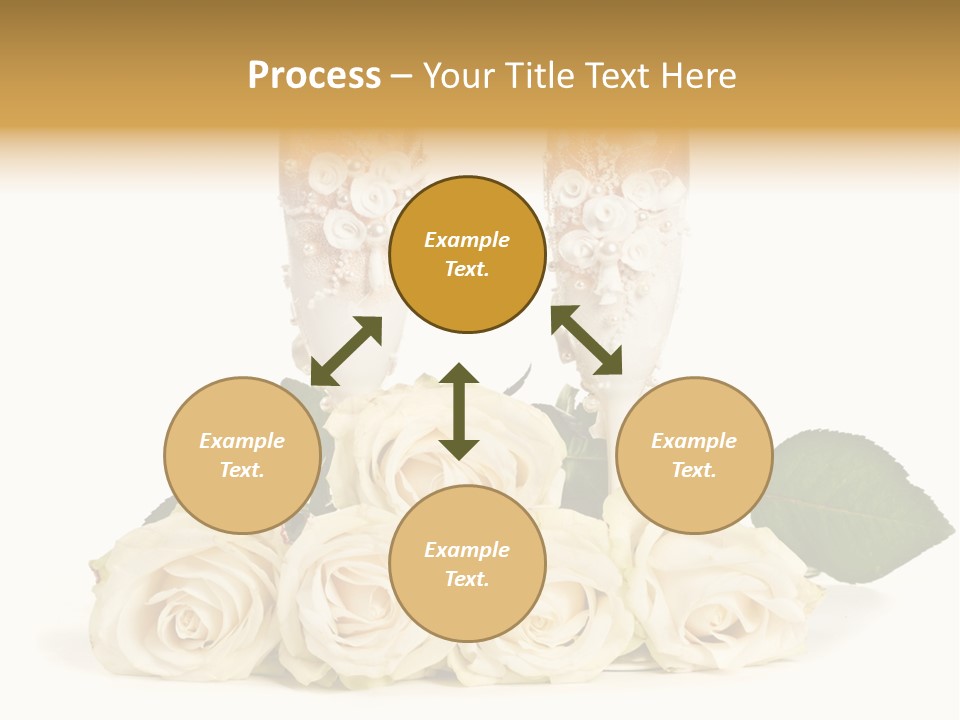 Wedding Closeup Wine PowerPoint Template