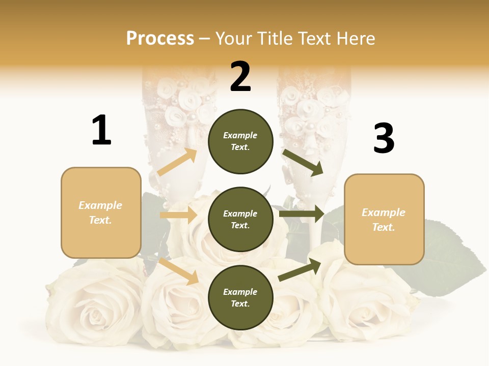 Wedding Closeup Wine PowerPoint Template